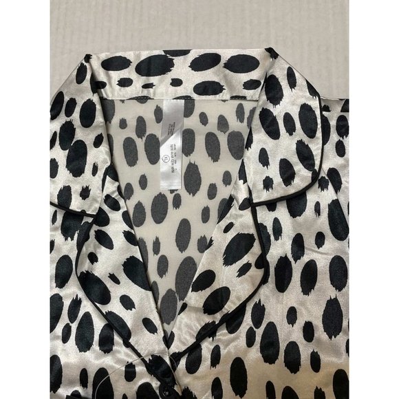 Be Wicked Silky Satin Dalmy 2 Pc. Pajama Set X LARGE (899) - Picture 6 of 7